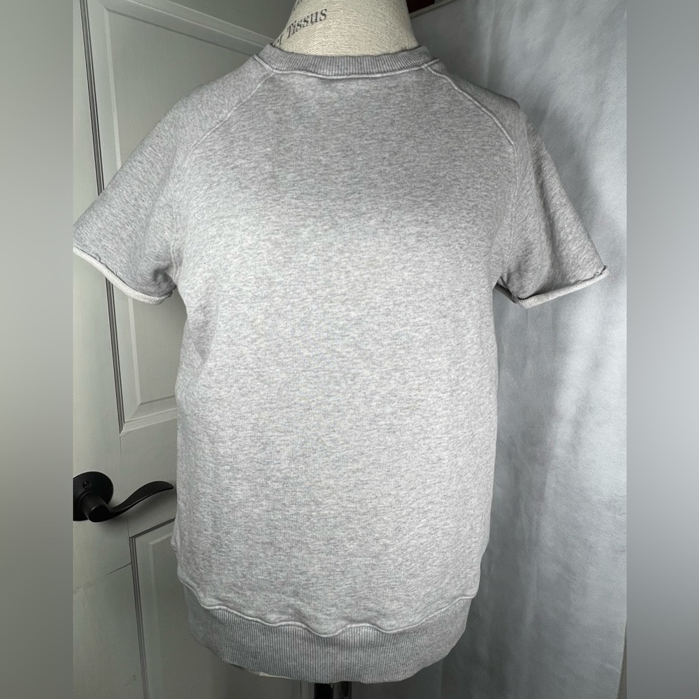Quality RON DORFF Organic Cotton 'Short Cap Sleeve' Muscle Sweatshirt Sz Medium